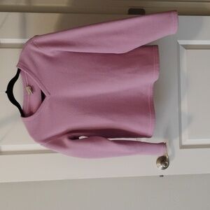 Lavender V-Neck Women's Sweater
